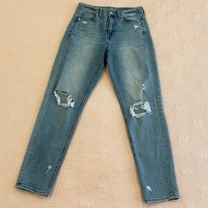 American Eagle Ripped Mom Jean - Size 2